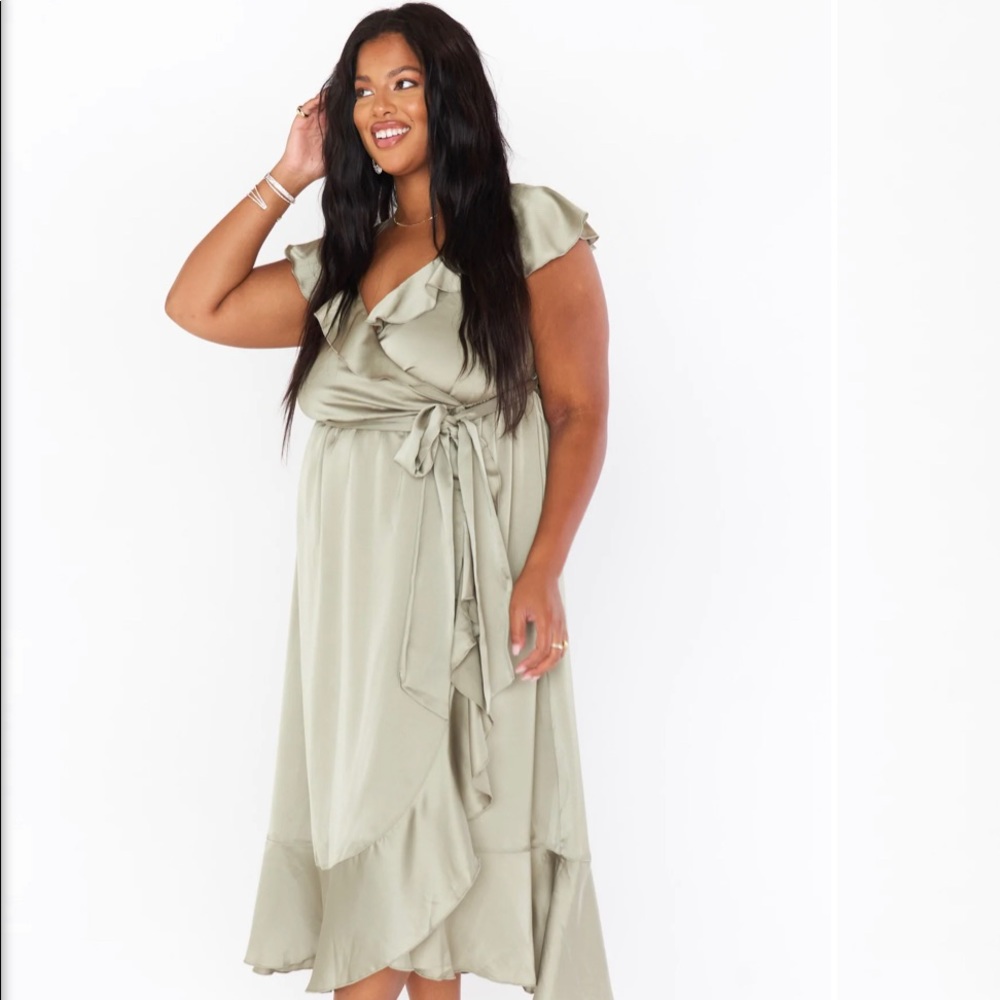 Show Me Your Mumu - Samantha Ruffle Wrap Dress